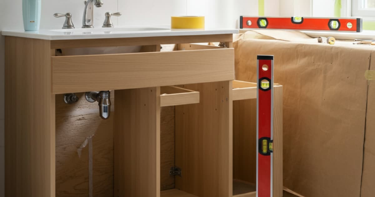 How to Raise a Bathroom Vanity Like a Pro How to Raise a Bathroom Vanity Like a Pro